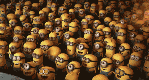 crowd of minions